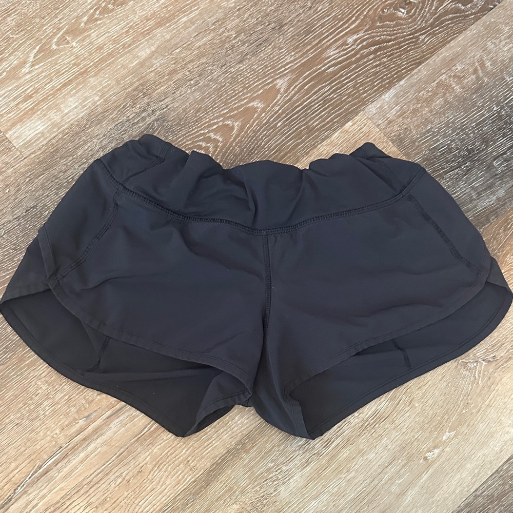 lululemon athletica Midnight Black Women's Athletic Shorts
